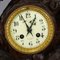 Horloge de Cheminée Antique en Bois avec Aigle, Suisse, 1900s 4