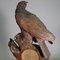 Antique Swiss Wooden Mantel Clock with Eagle, 1900s 5