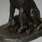 Cane da riporto antico in bronzo, Germania, inizio XX secolo, Immagine 6