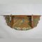 Victorian Wooden Shelve with Polychromic Painted Birds, 1920s 2
