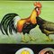 Affiche Murale Déroulable Poulet Style Country Vintage par Jung Koch Quentell 2