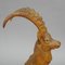 Swiss Black Forest Wood Carving Ibex Sculpture, 1900s 9