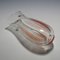 Italian Murano Feathers Vase by Archimede Seguso, 1956, Image 9