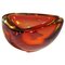 Submerged Murano Art Glass Bowl by Seguso, Image 1