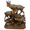 Carved Wood Chamois Family by Ernst Heissl, Ebensee, Austria, 1900s, Image 1