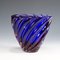 Murano Ribbed Submerged Vase by Archimede Seguso, 1950s 3