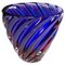 Gerippte Murano Vase von Archimede Seguso, 1950er 1