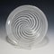 Large 19th Century Murano Filigrana Art Glass Plate 3