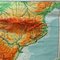 Vintage Spain Portugal Iberian Peninsula Rollable School Wall Chart Map 4