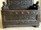 Antique Barbaric Bench with Chest 4