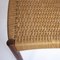 Vintage Teak Papercord Dining Chair by Soren Ladefoged for S L Mobler, 1960s, Image 4