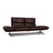 Brown Leather Francis Three Seater Couch from Koinor 8