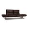 Brown Leather Francis Three Seater Couch from Koinor, Image 8