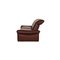 Burgundy Leather Elena Two Seater Couch from Koinor 10