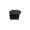 Dark Brown Fabric Three Seater Chesterfield Couch 9
