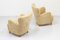 Danish Modern Sheepskin Lounge Chairs, Set of 2 11