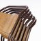 Tubular Metal Dining Chairs from Cox, 1940s, Set of Six 2