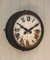French Cast Iron Courtyard Wall Clock 1