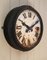 French Cast Iron Courtyard Wall Clock 3