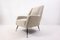 Mid-Century Modern Grey Fabric Armchairs, 1950s, Italy, Set of 2 3
