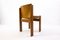 Caramel Leather Chairs in the style of Scarpa, Italy, 1970s, Set of 6 10
