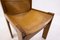 Caramel Leather Chairs by Scarpa, Italy, 1970s, Set of 6, Image 7