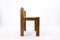 Caramel Leather Chairs in the style of Scarpa, Italy, 1970s, Set of 6, Image 9
