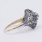 Jugendstil Gold & Silber Diamant Ring 4