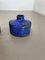 Blue Ceramic Studio Vase by Gerhard Liebenthron, Germany, 1970s, Set of 2 9