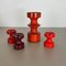 Pottery Candleholder by Cari Zalloni for Steuler, Germany, 1970s, Set of 4 4