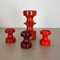 Keramik Kerzenhalter von Cari Zalloni für Steuler, 1970er, 4er Set 2