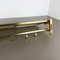 Modernist Bauhaus Brass Coat Rack, Germany, 1950s 12