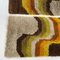 Modernist Multi-Color High Pile Rya Rug by Desso, Netherlands, 1970s, Set of 2 16