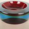 Extra Large Sommerso Murano Glass Bowl by Gino Cenedese for Cenedese Vetri, Italy, 1970s 8
