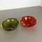 Sommerso Murano Glass Shell Bowl from Cenedese Vetri, 1960s, Set of 2 5