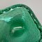 Cenicero Bullicante de cristal de Murano en verde, años 70, Imagen 11