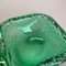 Bullicante Murano Glass Shell Ashtray in Green, Italy, 1970s, Image 7