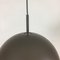 Brown Metal Bubble Hanging Light by Rolf Krüger for Staff Leuchten, Germany, 1970s 6