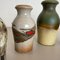 Vintage Pottery Fat Lava Vases from Scheurich, Germany, 1970s, Set of 5 7