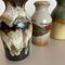 Vintage Pottery Fat Lava Vases from Scheurich, Germany, 1970s, Set of 5, Image 6