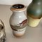 Vintage Pottery Fat Lava Vases from Scheurich, Germany, 1970s, Set of 5 8