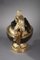 Dekorativer Jupiter und Antiope Becher aus vergoldeter Bronze, 19. Jh 6