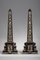 Obeliscos de mármol estilo egipcio, siglo XIX. Juego de 2, Imagen 20