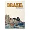 Alitalia Brazil Reiseposter, 1960er 1