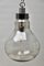 Vintage Smoked Glass Pendant Ceiling Light in the Shape of a Big Bulb, 1960s, Image 7