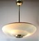 Mid-Century Scandinavian Pendant Light with Acrylic Optical Shade 3