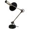 American Chrome and Black Metal Adjustable Omi Desk Lamp from Koch & Lowy, 1965s 1