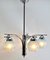 Art Deco Chrome Chandelier Five Arms in the Style of Kalmar, Image 13