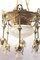 Late 19th Century Cast Brass Pendant Chandelier with Six-Arms 7