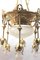 Late 19th Century Cast Brass Pendant Chandelier with Six-Arms, Image 7